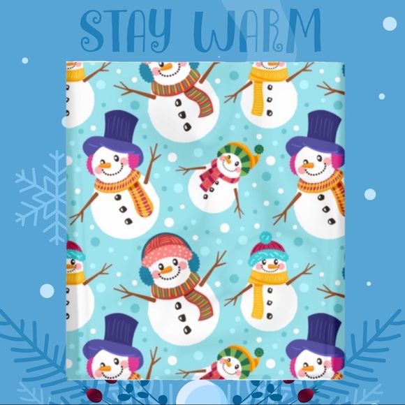25 10X13 Snowmen XMAS Poly Mailers PRICE IS FIRM - Picture 2 of 5